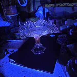 Antique Victorian Compote Glows